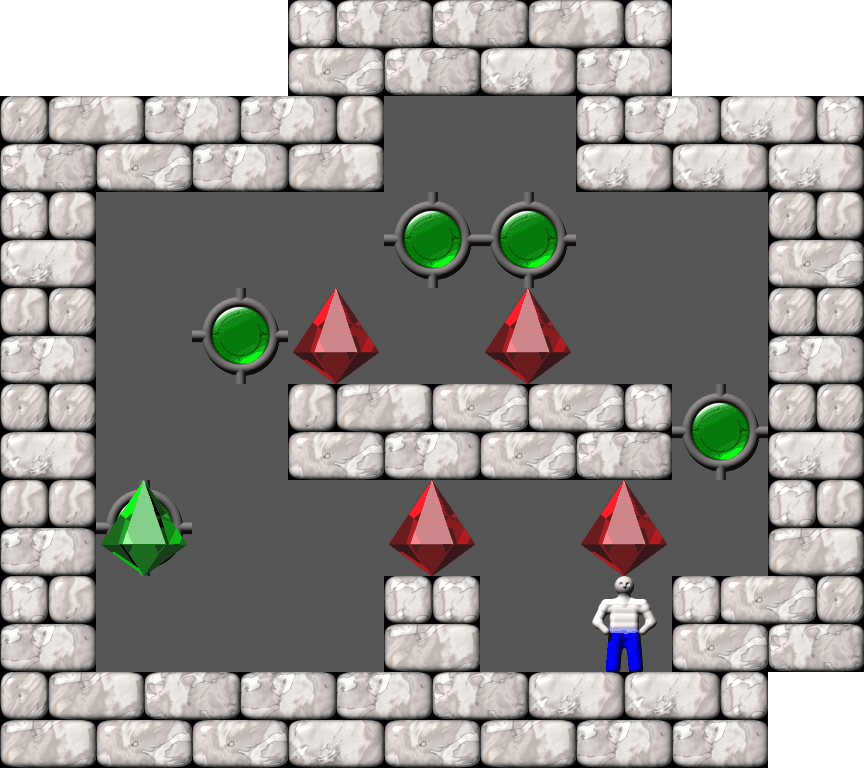 Sokoban Frantisek Pokorny collection level 69